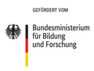 Logo Gefördert vom Bundesministerium für Bildung und Forschung